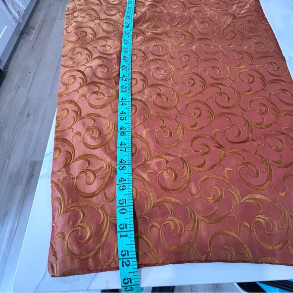 Gold Rust Brocade Qipao (Cheongsam) - Picture 15 of 15